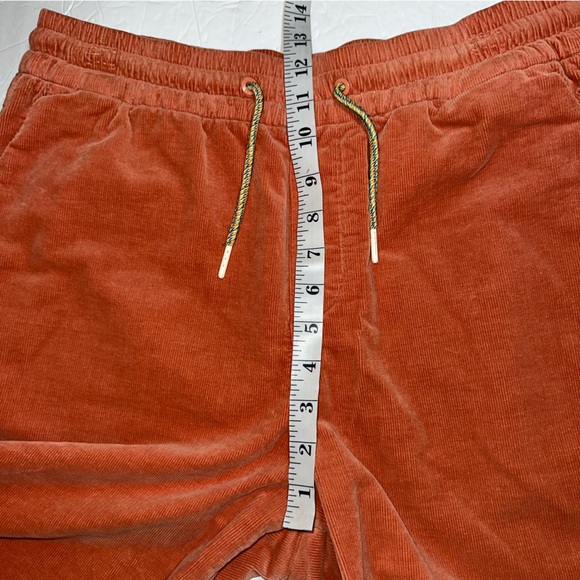 Scotch & Soda Men’s Mars Orange Organic Cotton Corduroy Jogger Shorts- Size 30 - Picture 8 of 12